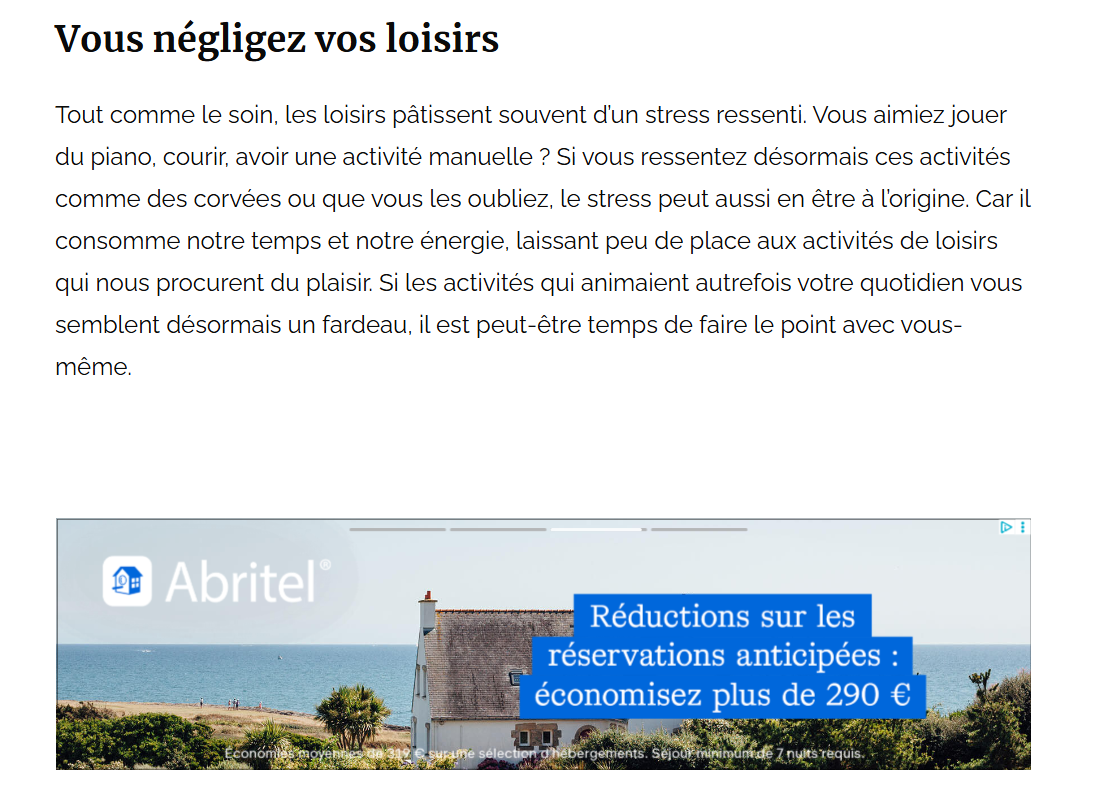 Exemple de campagne Display avec Google ads